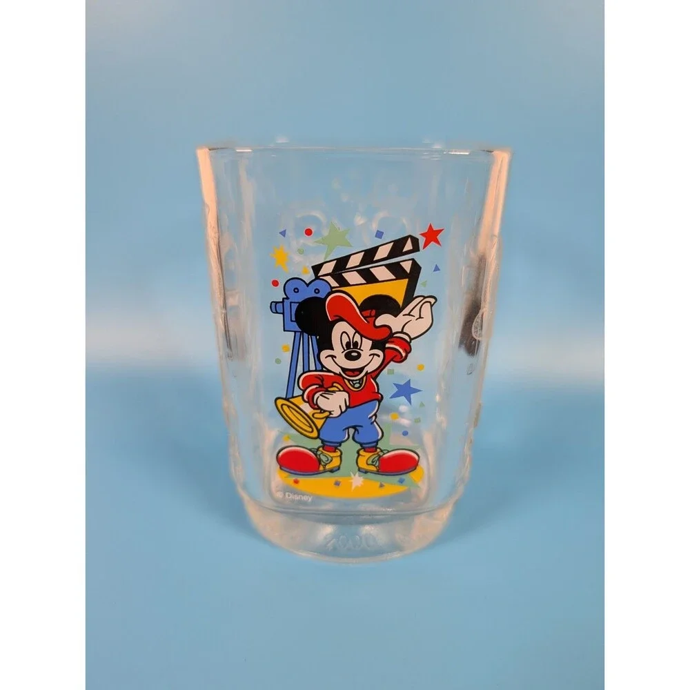Mickey Mouse McDonalds 2000 Walt Disney World Magic Kingdom Celebration Glass